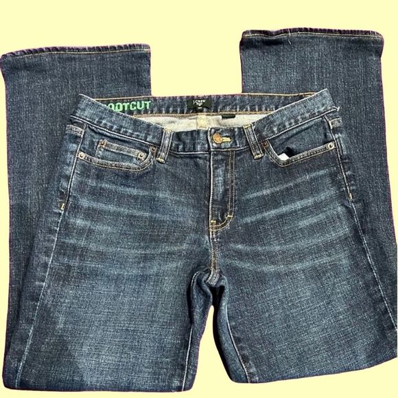 J.Crew - Low Rise Denim Trouser Jeans - Petite